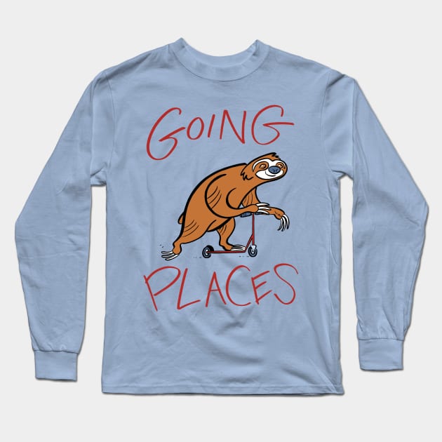 Going Places Long Sleeve T-Shirt by captainhuzzah